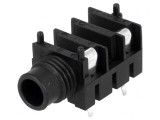 Soclu Jack 6,3mm Mono 2 Pini THT 90&deg;