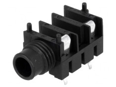 Soclu Jack 6,3mm Mono 2 Pini THT 90? foto