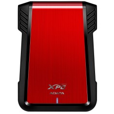 ADATA EX500 Rack extern 2.5 , SATA, USB 3.1 Gen2 Type C, negru cu rosu AEX500U3 CRD