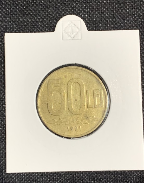 Moneda 50 lei 1991