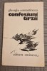 Confesiuni tarzii Gheorghe Constantinescu cu autograf