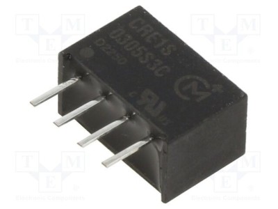 Convertor DC/DC Murata Power Solutions 1W 3V-5V 0.2A THT SIP foto