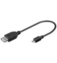 Cablu adaptor USB A mama - MICRO-B tata 0.20m foto