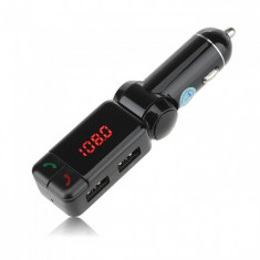 Kit Handsfree auto Bluetooth cu modulator FM - COD: AR-BT318 foto