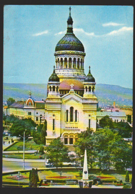 CPIB 18730 CARTE POSTALA - CLUJ. CATEDRALA ORTODOXA foto