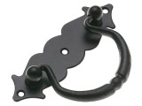Maner Mobila Vintage Fischer, 100x31 mm, Negru Mat, Otel, Accesorii Mobilier