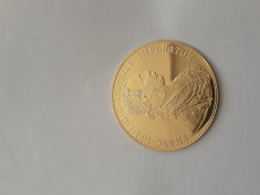 Moneda de aur 4 ducat 1915 foto