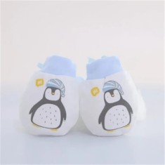 Manusi de protectie pentru bebelusi - Pinguin (Marime Disponibila: 0-6 luni)