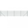 Gard plasa de sarma cu tarusi de fixare, verde, 1,8x10 m