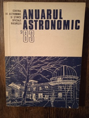 ANUARUL ASTRONOMIC 1983 foto