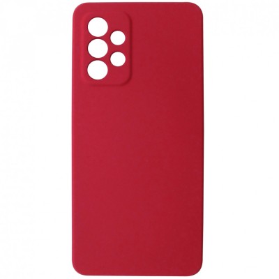 Husa silicon TPU rosu mat (soft) pentru Samsung Galaxy A52 / A52s foto