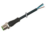 Cablu de Conectare M12 PIN 4 Drept 3m PVC 250VAC 4A