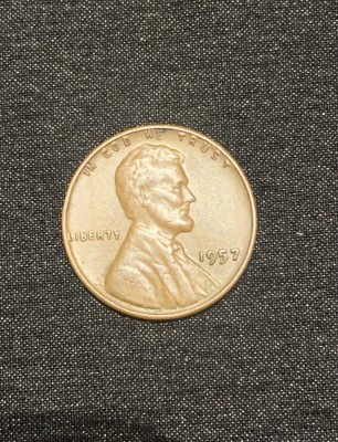 Moneda One cent 1957 USA foto