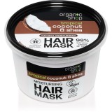 Organic Shop Natural Coconut &amp; Shea crema intensiva de noapte cu efect de hidratare 250 ml