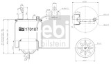 FEBI BILSTEIN 170107 Burduf, suspensie pneumatica