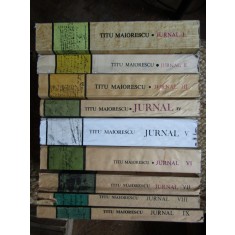 Titu Maiorescu-Jurnal-9 volume