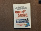 GHID DE PREGATIRE LA MATEMATICA BACALAUREAT 2019 SCHNEIDER