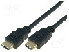 Cablu HDMI - HDMI, din ambele par&amp;amp;#355;i, HDMI mufa, 10m, negru, ASSMANN - AK-330107-100-S foto