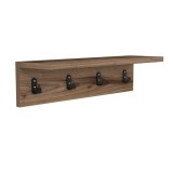 Cumpara ieftin Cuier Mulan Walnut 60x16x14.5 cm