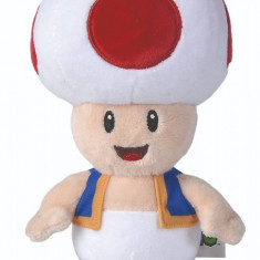 Jucarie de plus Super Mario, Ciupercuta Toad, 20 cm