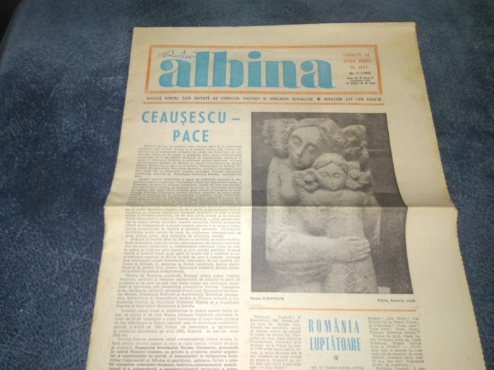 REVISTA ALBINA NR 11 1981