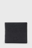 AllSaints portofel de piele ELKKA culoarea negru, M295XB