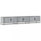 Cumpara ieftin Dulap TV, gri sonoma, 240x35x41 cm, lemn prelucrat