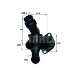 Corp termostat Mahle Audi A4 (B7), 2004-2007, A6/A6 Allroad (C6), 2004-2012, motor 2.0 Tfsi, benzina, temp. deschidere [grade Celsius] 87