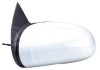 Oglinda exterioara Opel Tigra 10.1994-12.2001 partea stanga BestAutoVest crom plana carcasa prevopsita grunduita reglare parghie fara incalzire