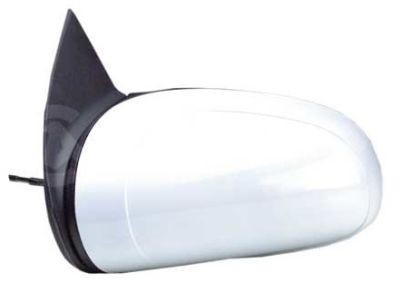 Oglinda exterioara Opel Tigra 10.1994-12.2001 partea stanga BestAutoVest crom plana carcasa prevopsita grunduita reglare parghie fara incalzire
