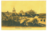 3582 - SIGHISOARA, Mures, Panorama, Romania - old postcard - used - 1907, Circulata, Printata