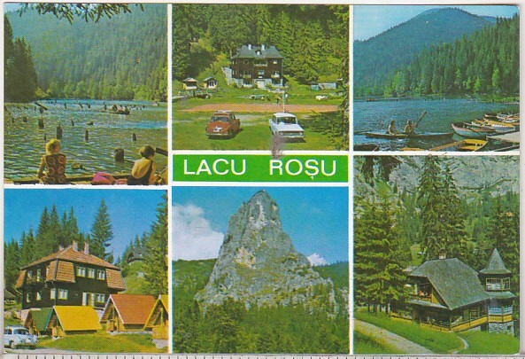 bnk cp Lacu Rosu - Vedere - uzata