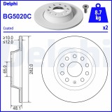 DELPHI BG5020C Disc frana