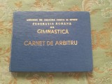 Carnet de arbitru gimnastica