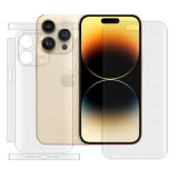 Folie Fata Spate Compatibila cu Apple iPhone 15 Pro - Regenerabila Silicon UltraHD Antisoc Invizibila