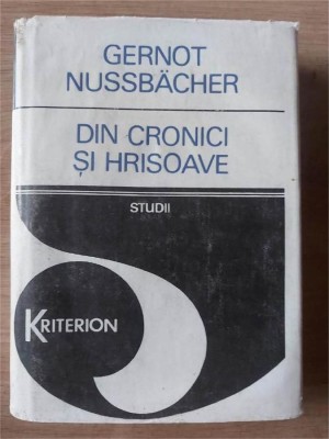 Din cronici si hrisoave- Gernot Nussbacher foto
