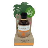 Ulei pentru Bronzat Coconut Oil 100% Bio, 80 ml - Stimuleaza Bronzul, Hidrateaza Pielea, Parfum Exotic