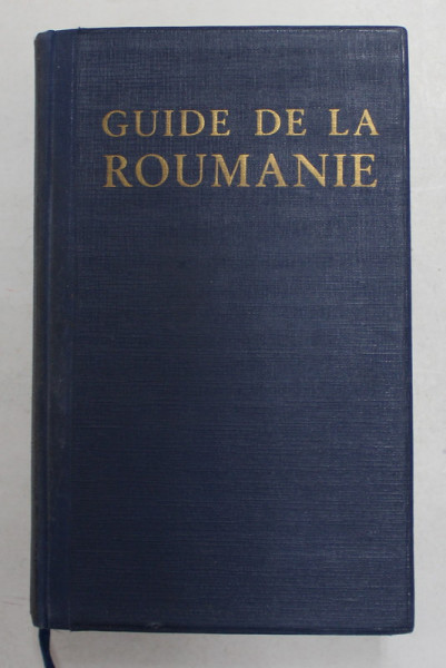 GUIDE DE LA ROUMANIE , II - e EDITION , avec la collaboration par V. PUSCARIU et AL. BADAUTZA , 1940 * LIPSA HARTA