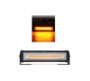 Lampa LED Stroboscopica De Avertizare, Galben, Flash, cu Controler, 12V Cod: HAL277, Universal, Oem