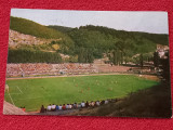 Carte postala -stadionul de fotbal din RESITA (1984)