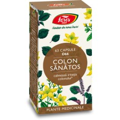 Colon sanatos D66, 63 capsule, Fares