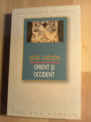 Rene guenon orient și occident foto