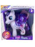 Ponei Doll Horse cu coama colorata si accesorii, jucarie tip My Little Pony - Alb