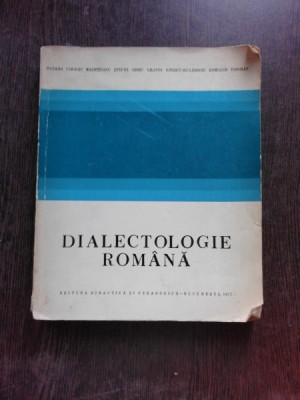 DIALECTOLOGIE COMANA - COLECTIV DE AUTORI foto