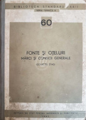 Fonte si oteluri. Marci si conditii generale foto