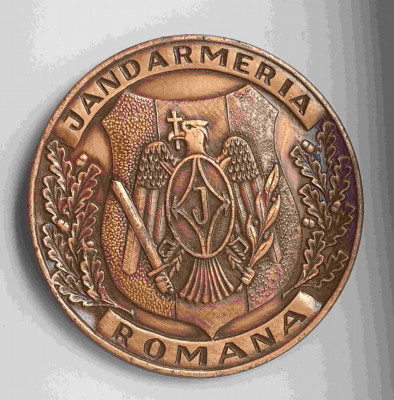 JANDARMERIA ROMANA Bucuresti - medalie Ministerul de Interne foto