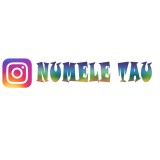 Cumpara ieftin Sticker Instagram Personalizat Model 2