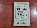 Balade vesele si triste de G.Toparceanu