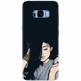 Husa silicon pentru Samsung S8, Simple Girl