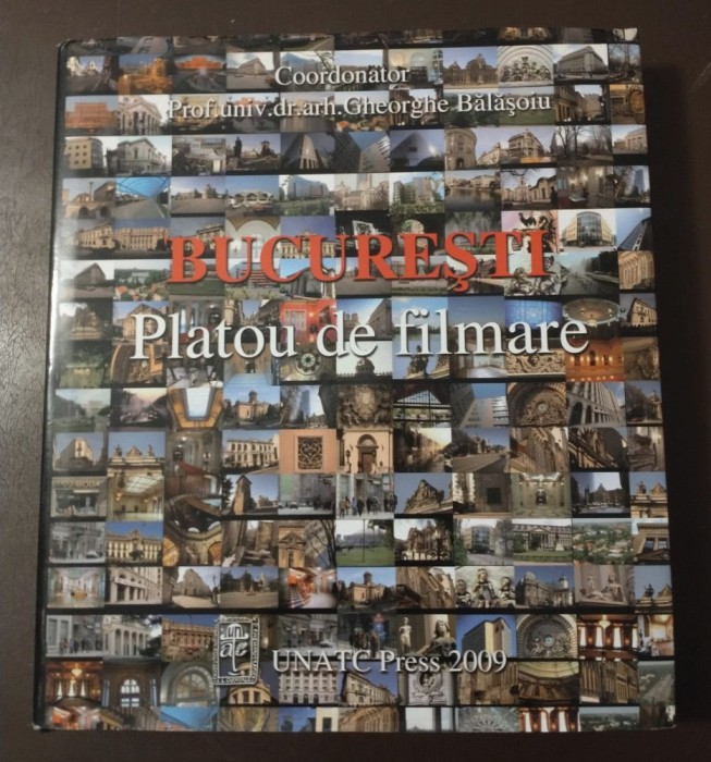 Gheorghe Bălășoiu (dedicație) et al. - București, platou de filmare